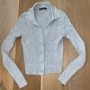 Brandy Melville Grey Cardigan